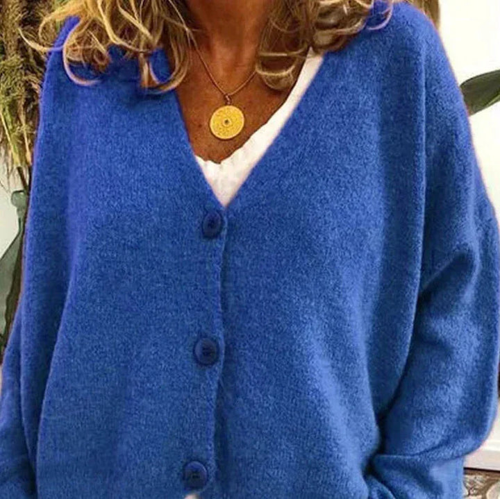 Lunette | Women's Cardigan Soft Button Silhouette