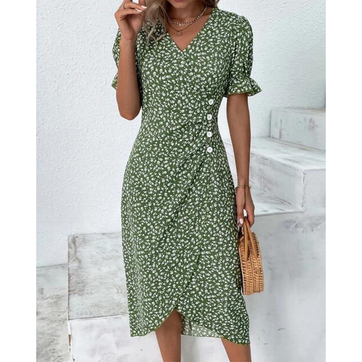 Nerina | Women's Dress Flowing Contour Shape