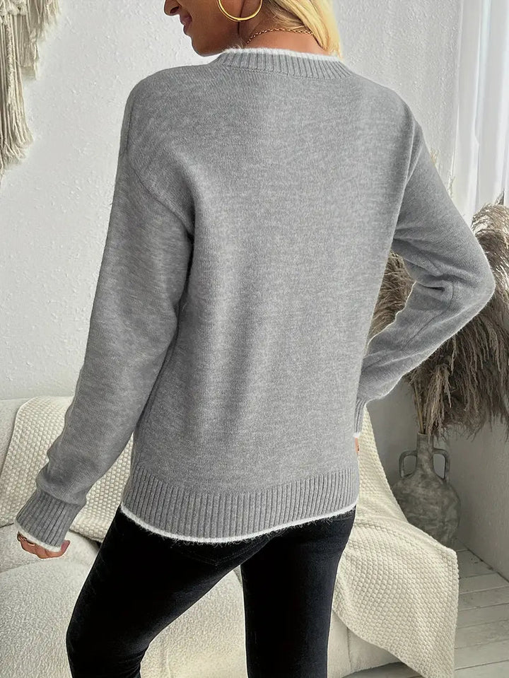 Nerina | Women's Knitwear Classic Winter Drape