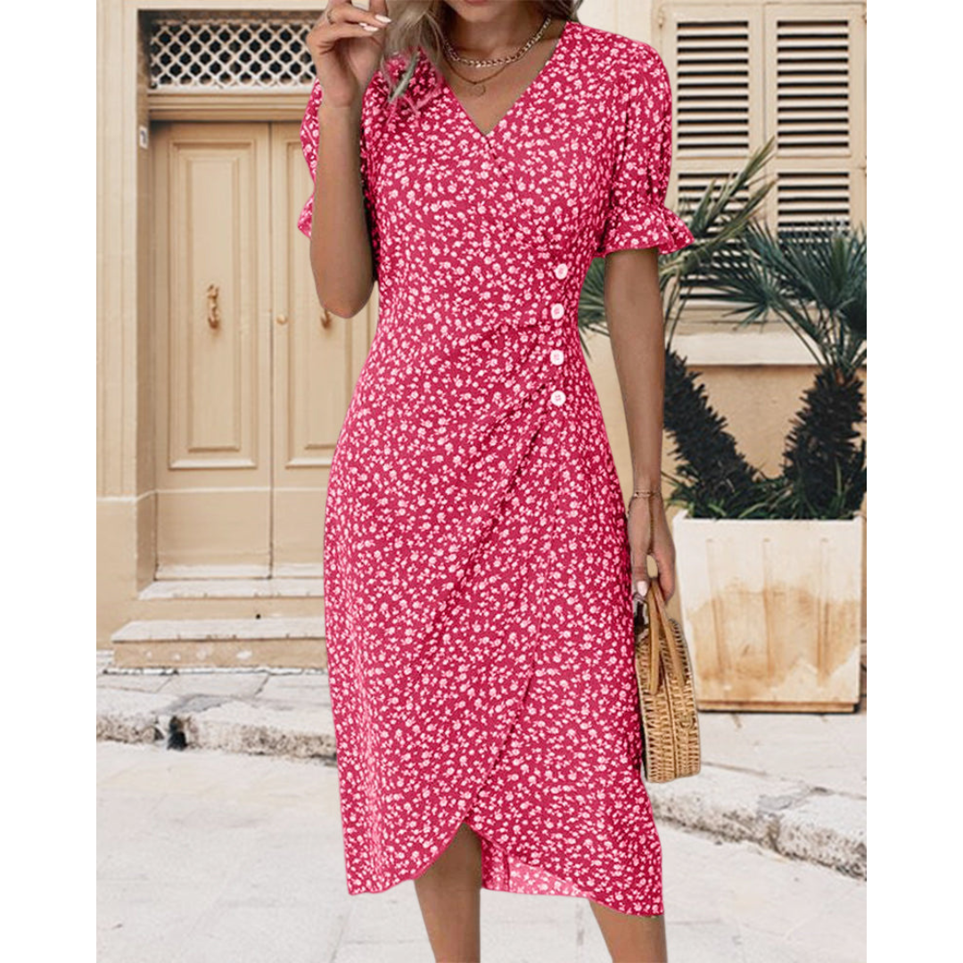 Nerina | Women's Dress Flowing Contour Shape