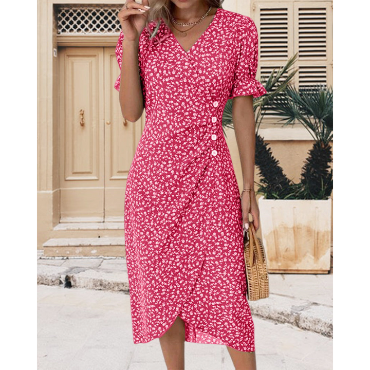 Nerina | Women's Dress Flowing Contour Shape