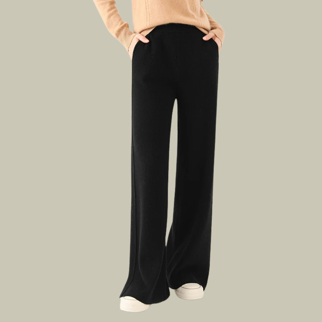 Giselle | Women's Trousers Soft-Touch Knit Profile