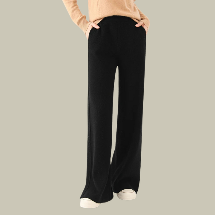 Giselle | Women's Trousers Soft-Touch Knit Profile
