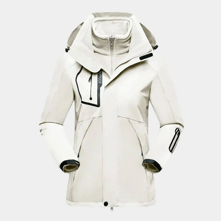 Lunette | Women’s Winter Outdoor Jacket with Hood