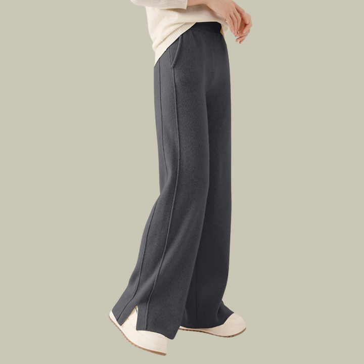 Giselle | Women's Trousers Soft-Touch Knit Profile