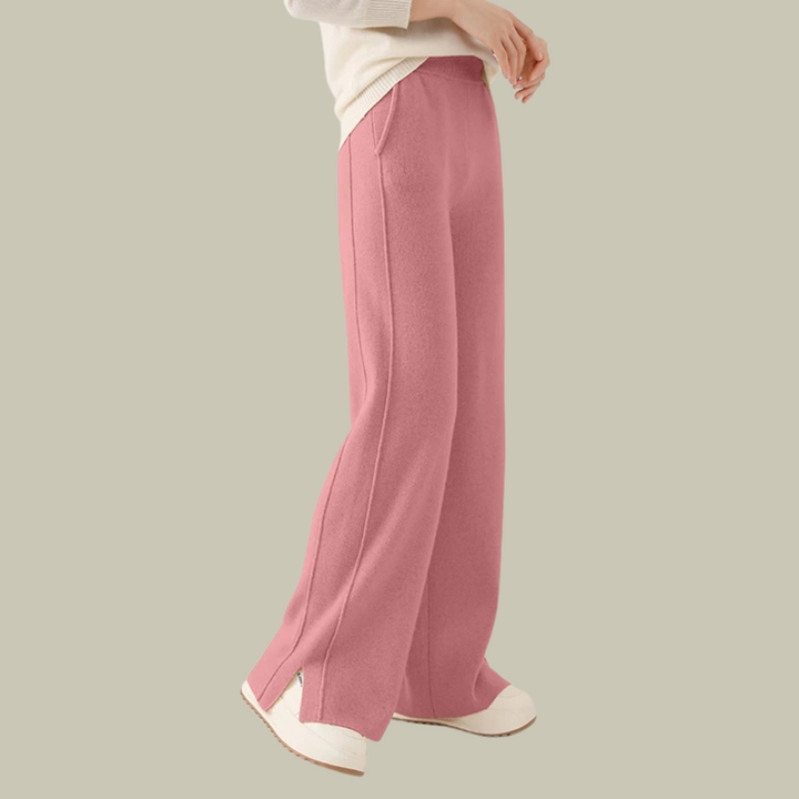 Giselle | Women's Trousers Soft-Touch Knit Profile