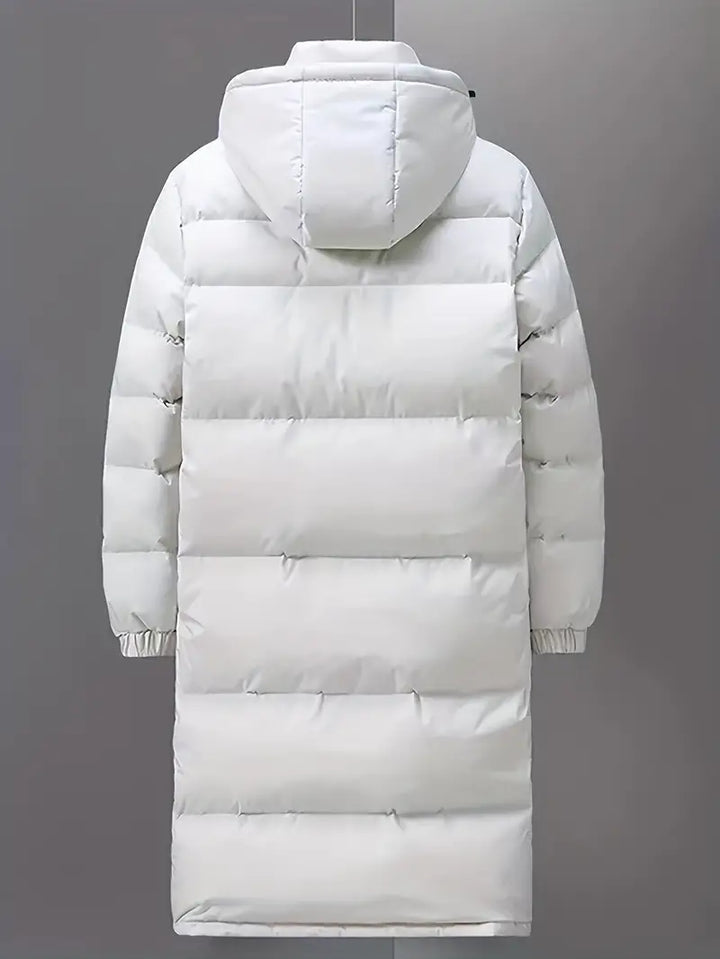 Maelis | Women’s Winter Long Puffer Coat with Hood