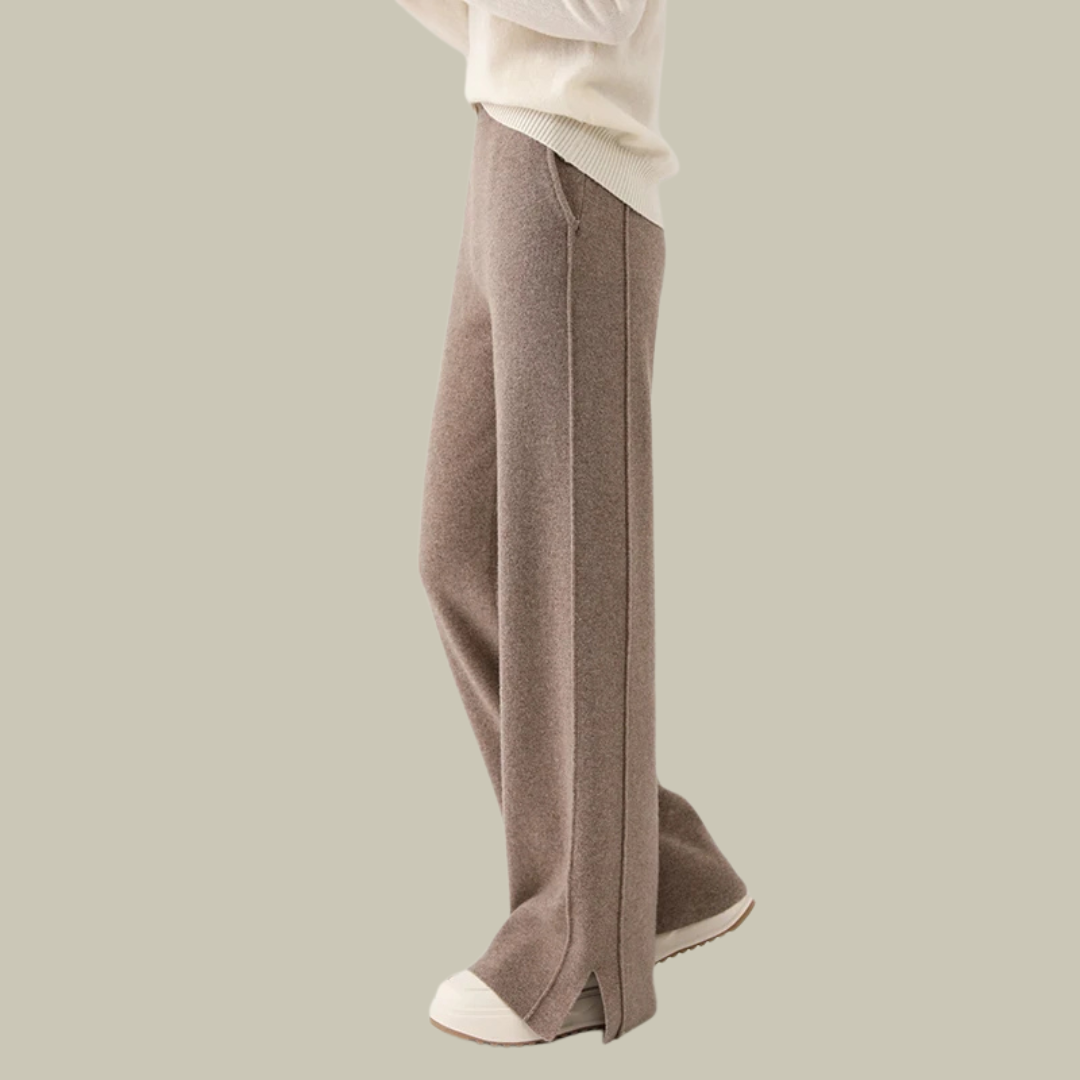 Giselle | Women's Trousers Soft-Touch Knit Profile