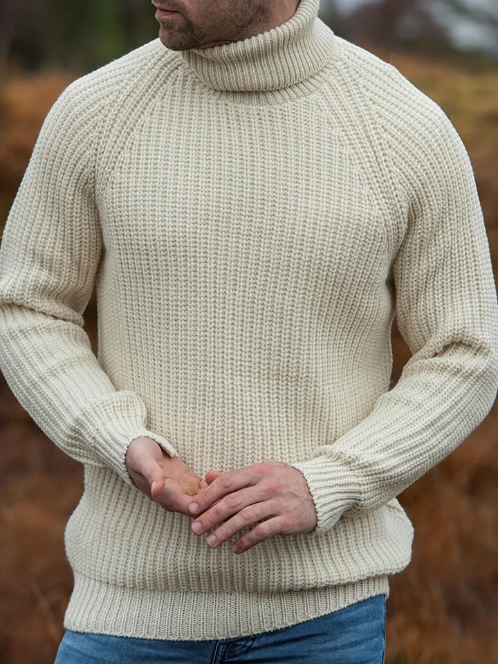 Theron | Men's Knitwear Quilted Winter Shield