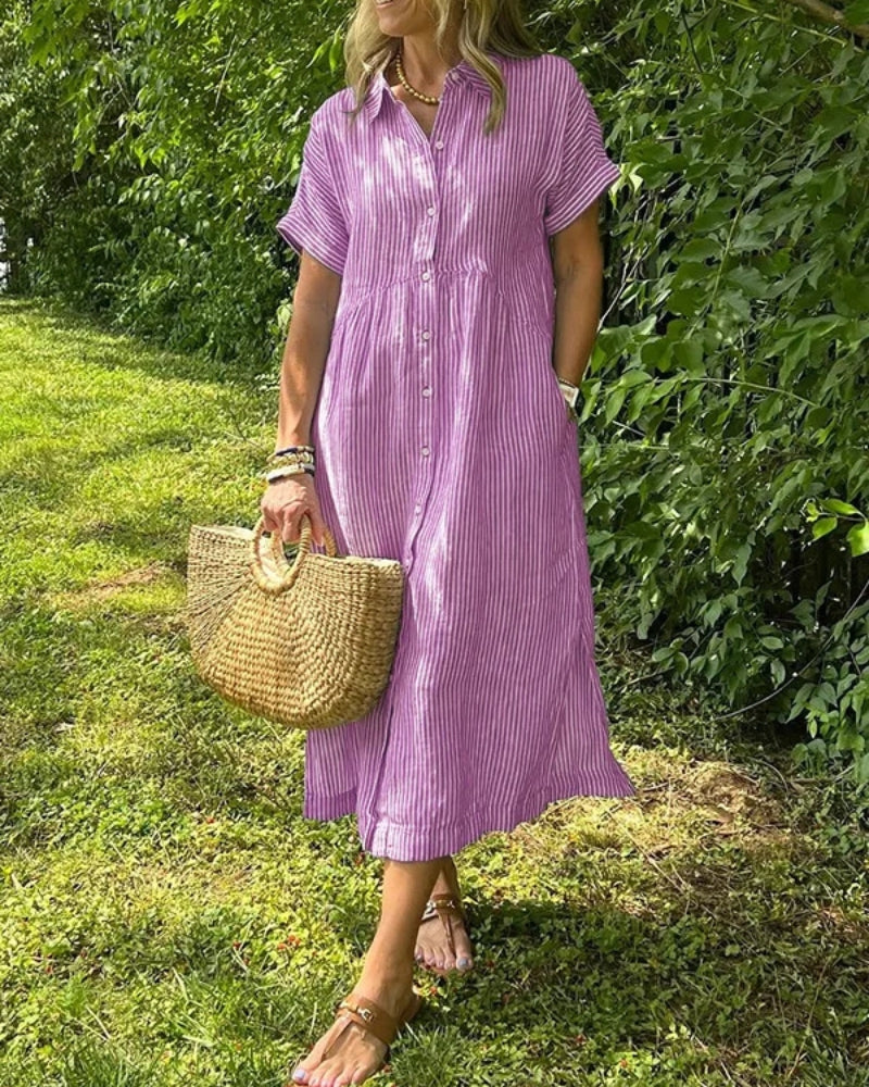 Thalia | Women's Dress Flowing Contour Shape