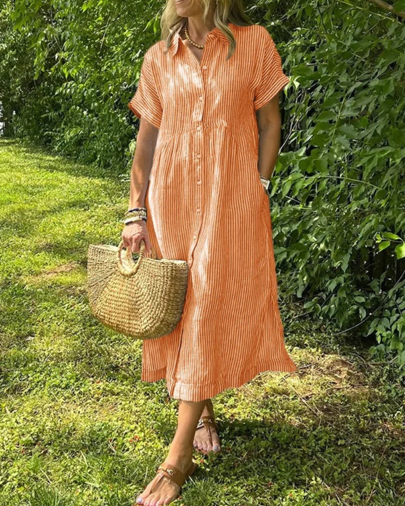 Thalia | Women's Dress Flowing Contour Shape