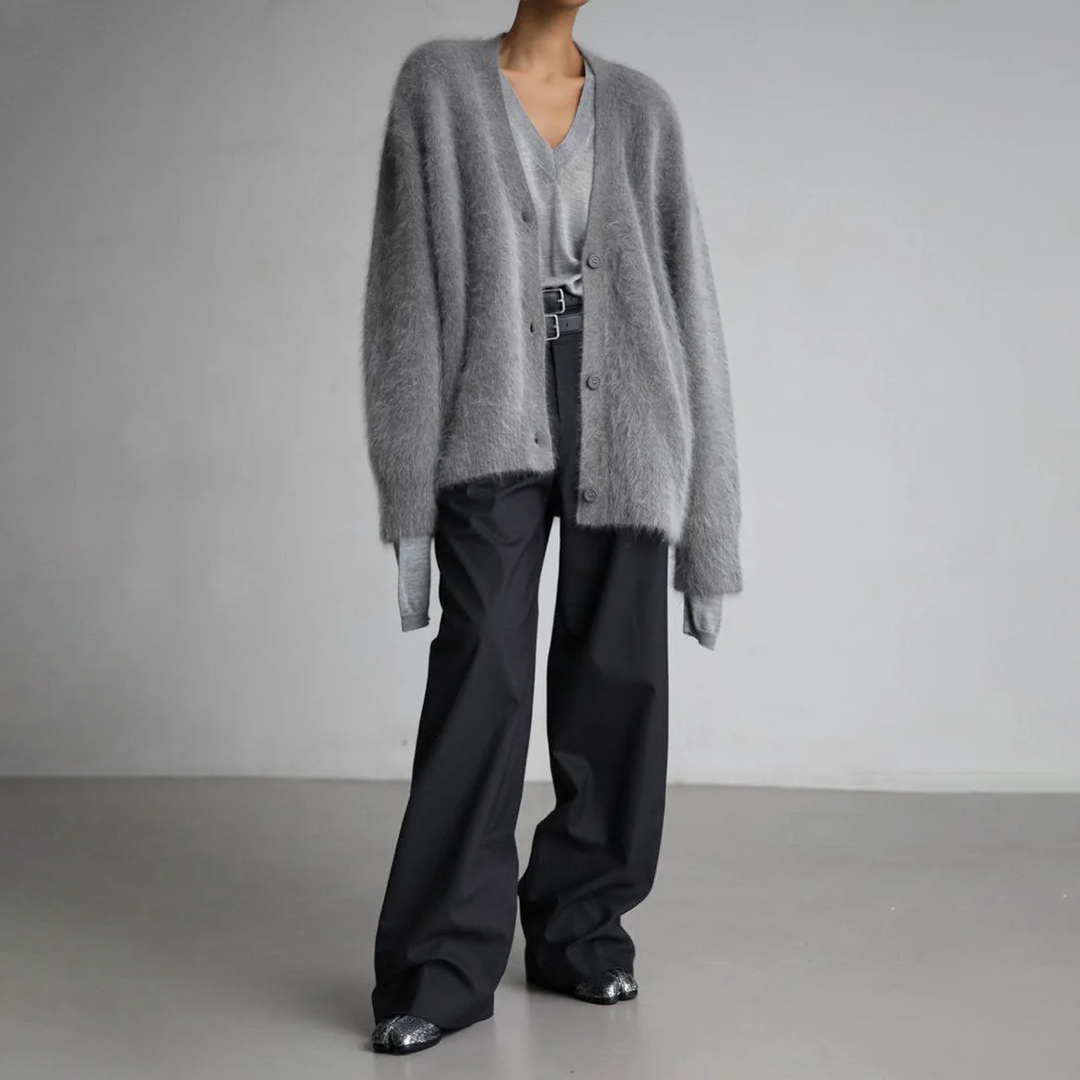 Quinley | Women's Cardigan Soft Button Silhouette