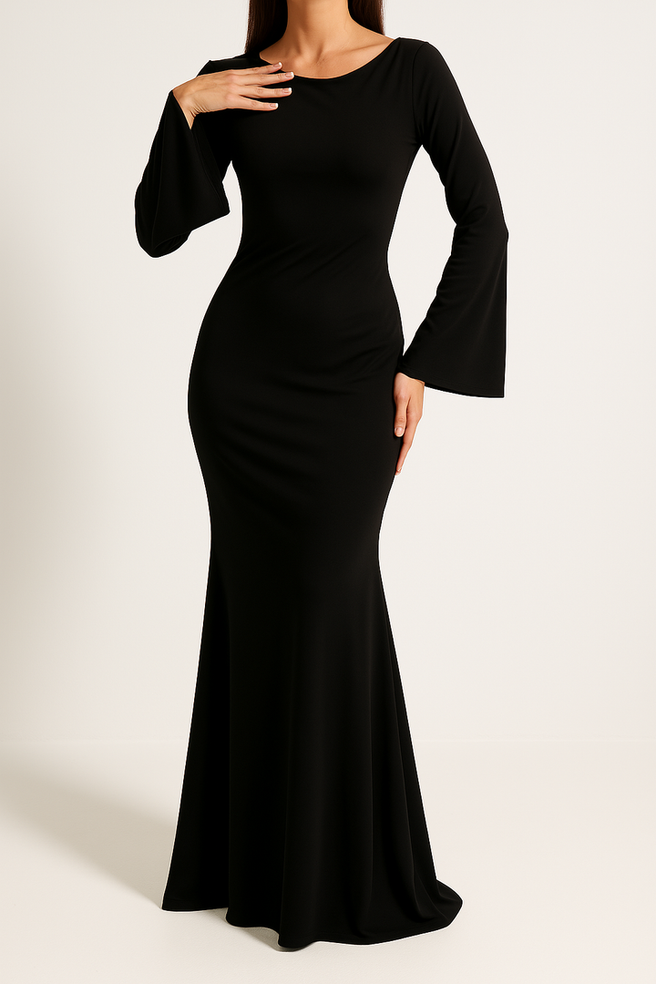 Aveline | Women’s Winter Long Sleeve Maxi Dress