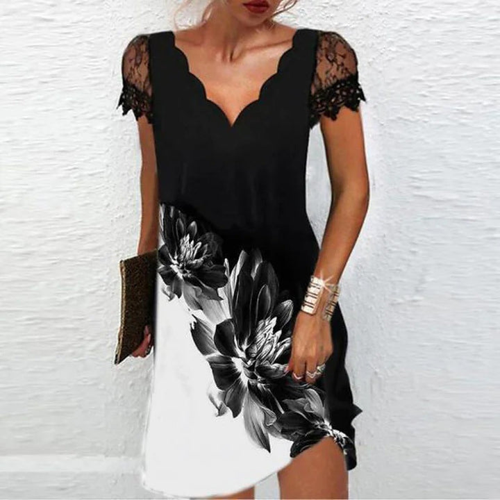 Belissa | Women's Dress Flowing Contour Shape