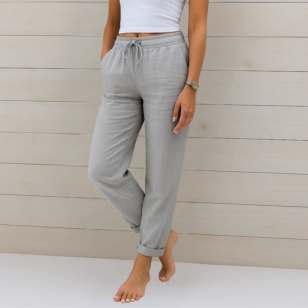 Orlena | Women's Trousers Streamlined Modern Cut