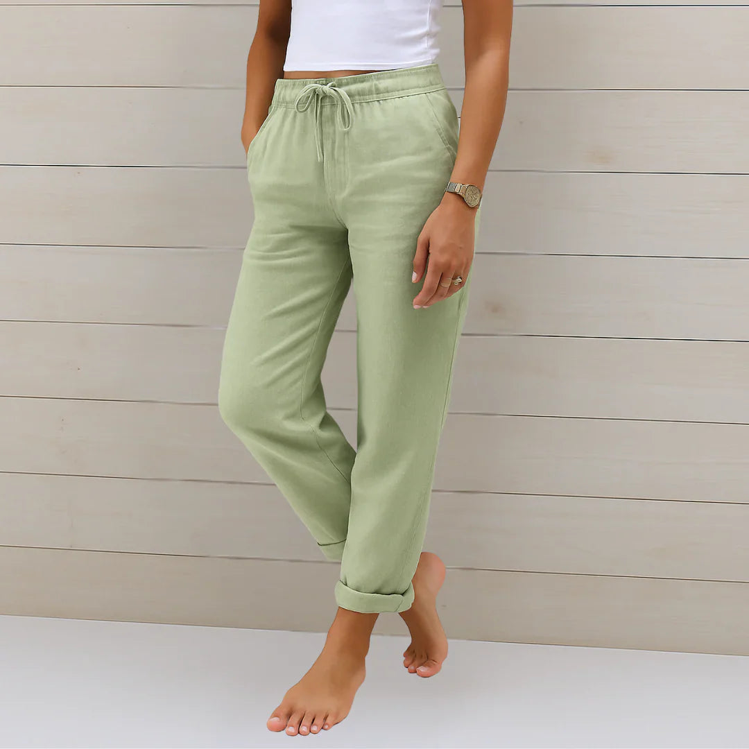 Orlena | Women's Trousers Streamlined Modern Cut