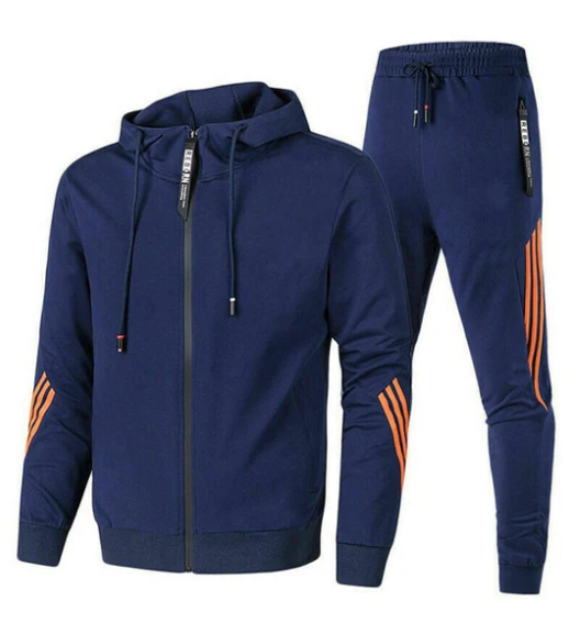 Grayson | Men's Two-Piece Tracksuit - Stylish Zip-Up Sporty