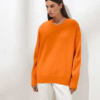 Jessamine | Women’s Winter Sweater with Ribbed Cuffs