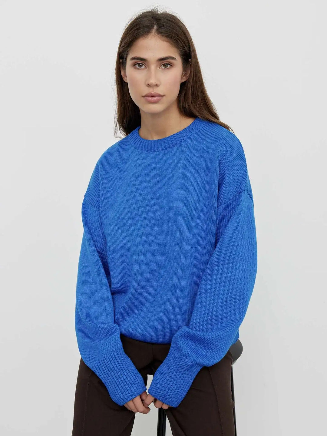 Jessamine | Women’s Winter Sweater with Ribbed Cuffs