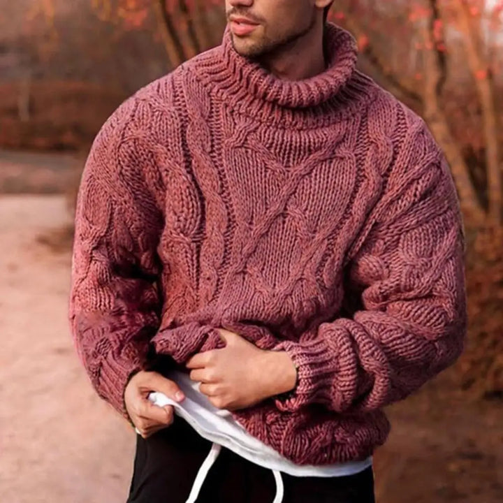 Eamon | Men's Knitwear Warm Ribbed Finish