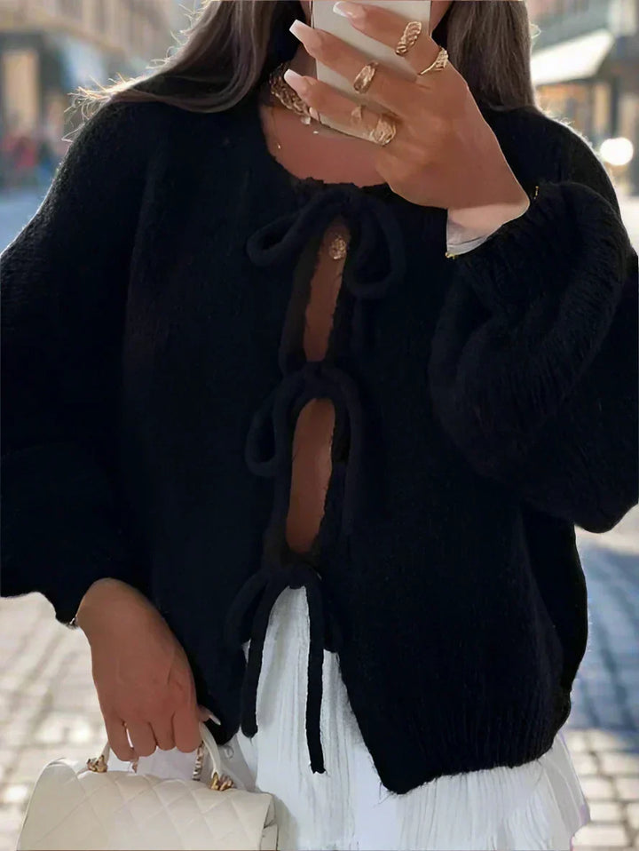 Giselle | Women's Cardigan Soft Button Silhouette