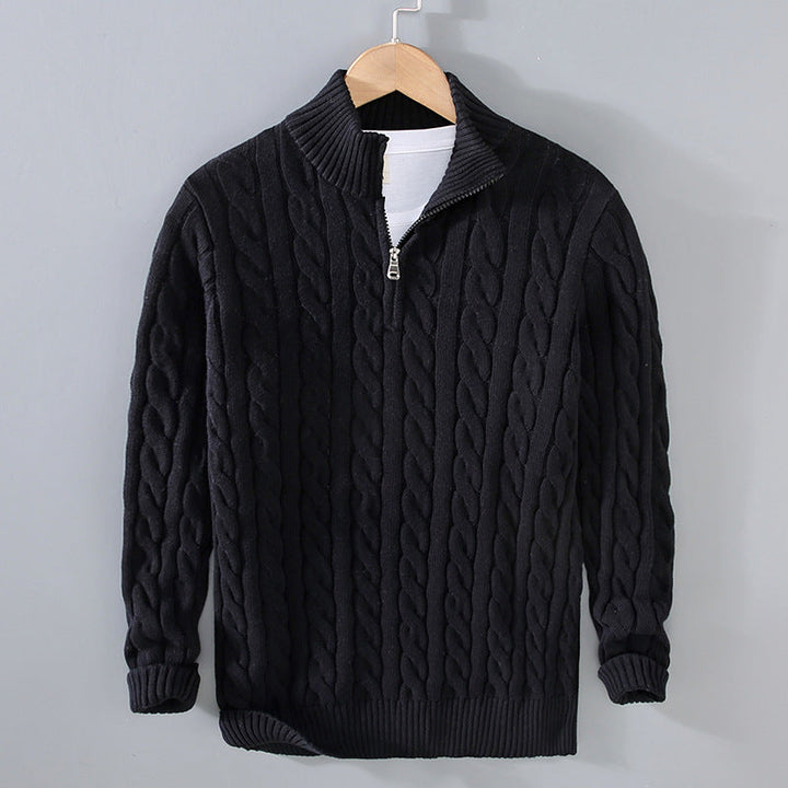 Theron | Men's Knitwear Classic Winter Drape