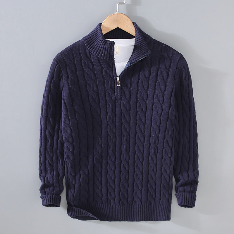 Theron | Men's Knitwear Classic Winter Drape