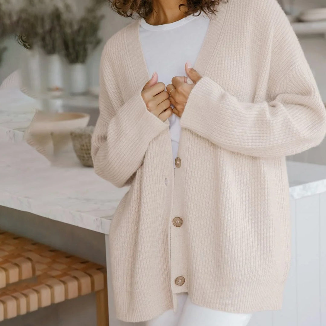 Orlena | Women's Cardigan Cable Knit Texture