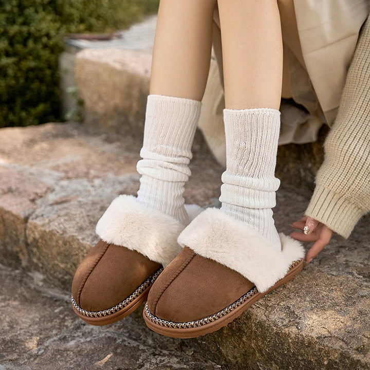 Aveline | Women’s Slippers Cozy Winter Fuzzy Slippers