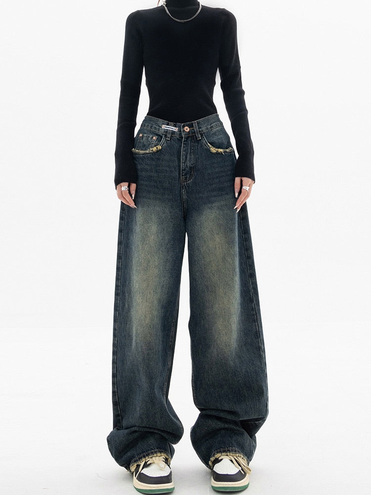 Giselle | Women’s Loose-Fit Baggy Denim Jeans