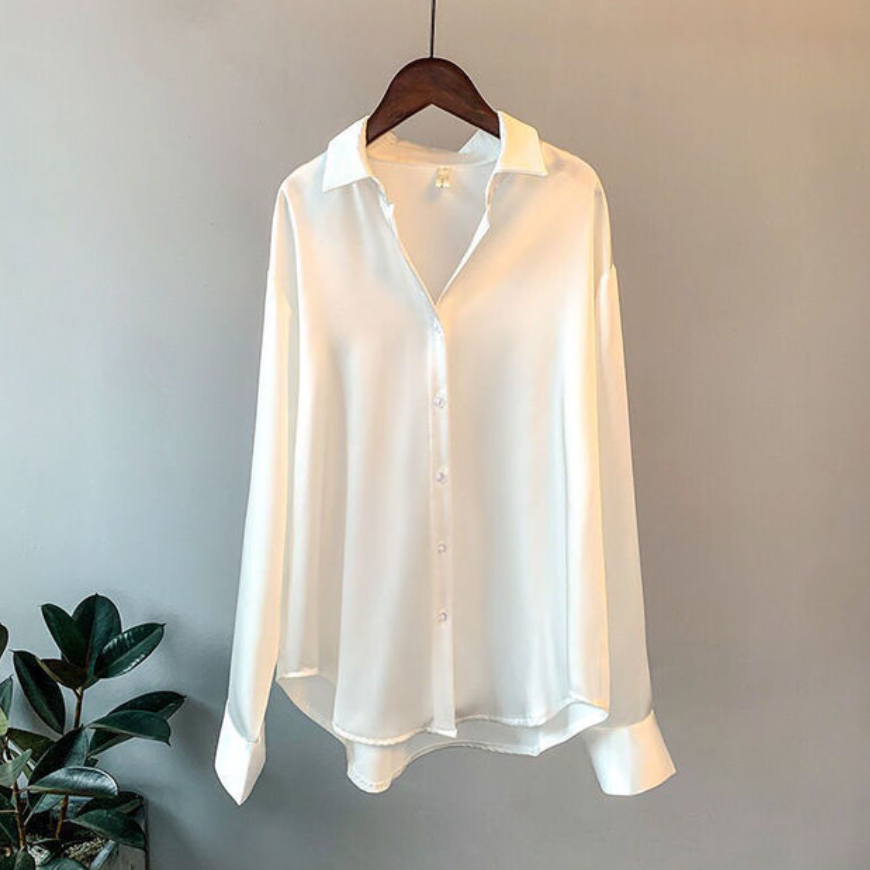 Aveline | Women’s Elegant Button Down Office Blouse
