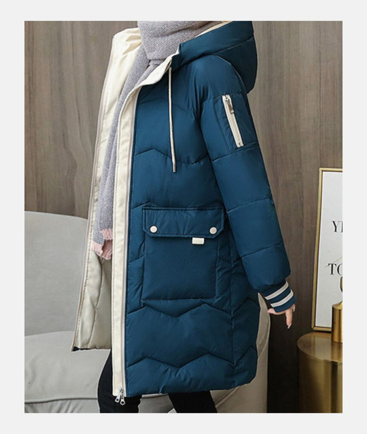Aveline | Women’s Winter Coat with Zip and Hood