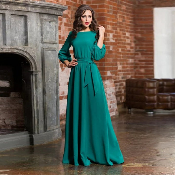 Aveline | Women’s Long Sleeve Wedding Guest Dress
