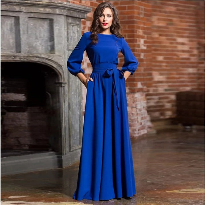 Aveline | Women’s Long Sleeve Wedding Guest Dress