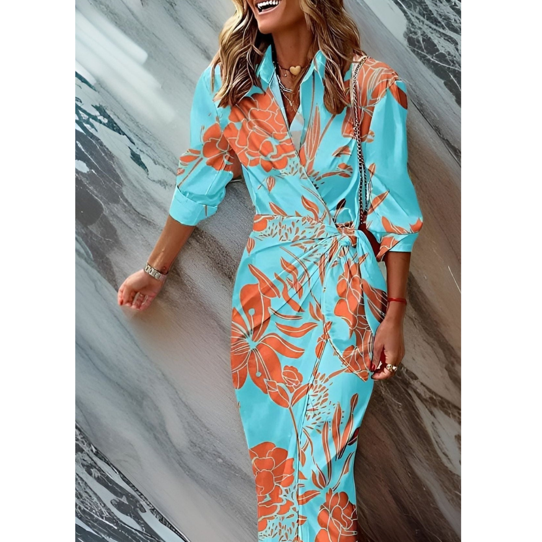 Belissa | Women's Dress Flowing Contour Shape