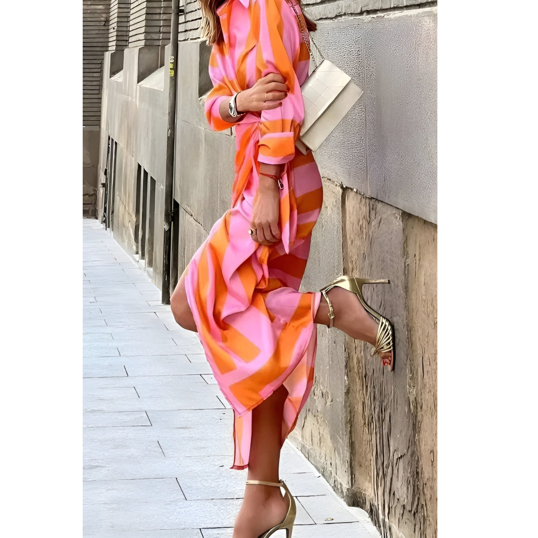 Belissa | Women's Dress Flowing Contour Shape