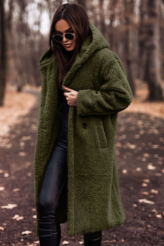 Quinley | Women’s Winter Faux Fur Coat with Hood