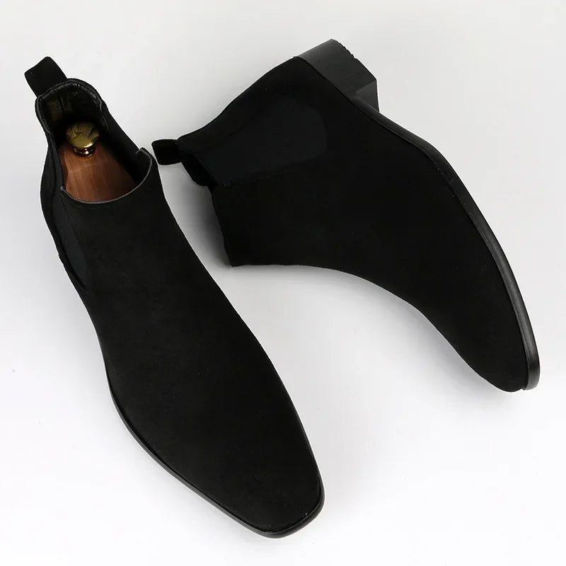 Orion | Men's Suede Chelsea Boots for Casual Wear