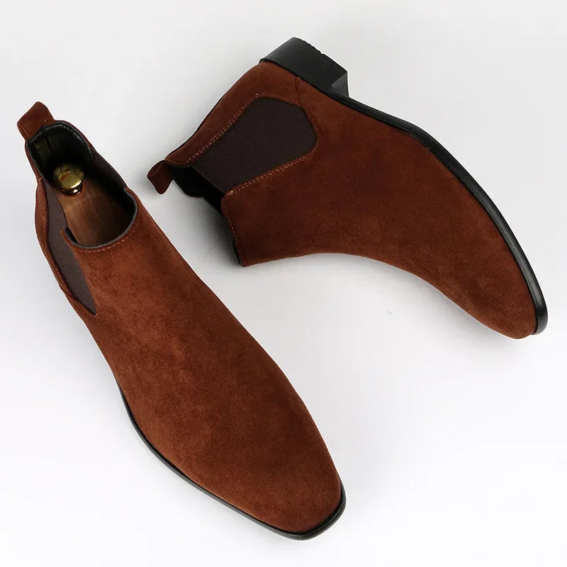 Orion | Men's Suede Chelsea Boots for Casual Wear