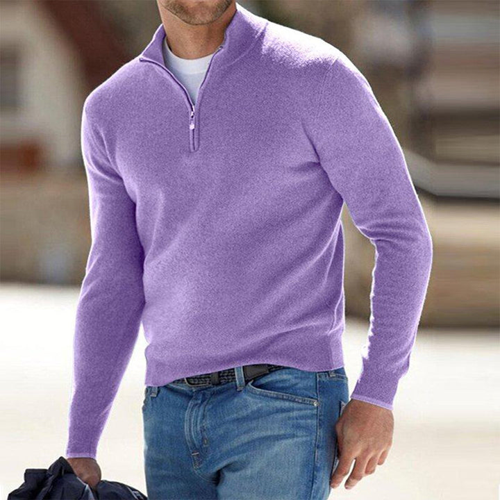Dorian | Men's Casual Zip Neck Sweater for Men