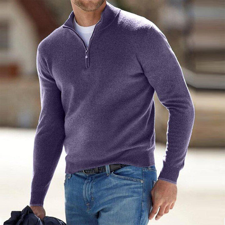 Dorian | Men's Casual Zip Neck Sweater for Men
