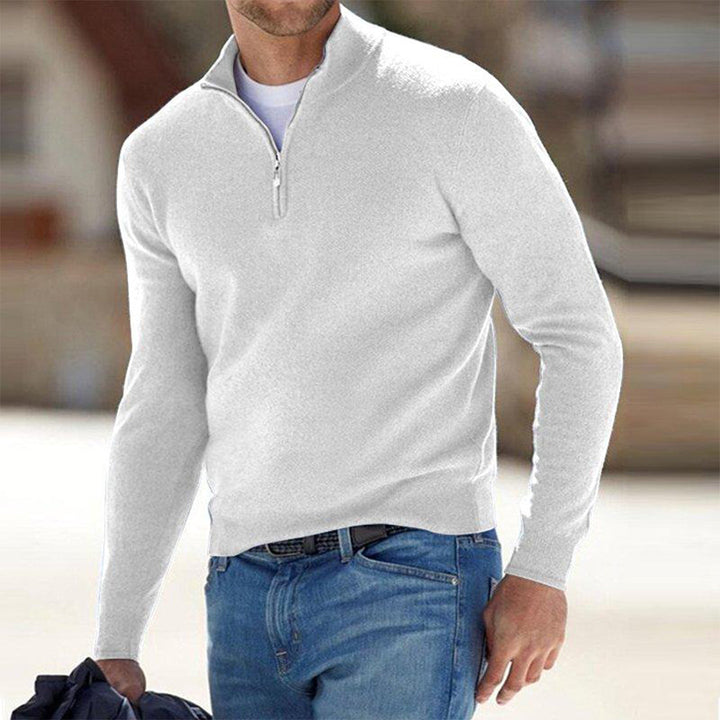 Dorian | Men's Casual Zip Neck Sweater for Men
