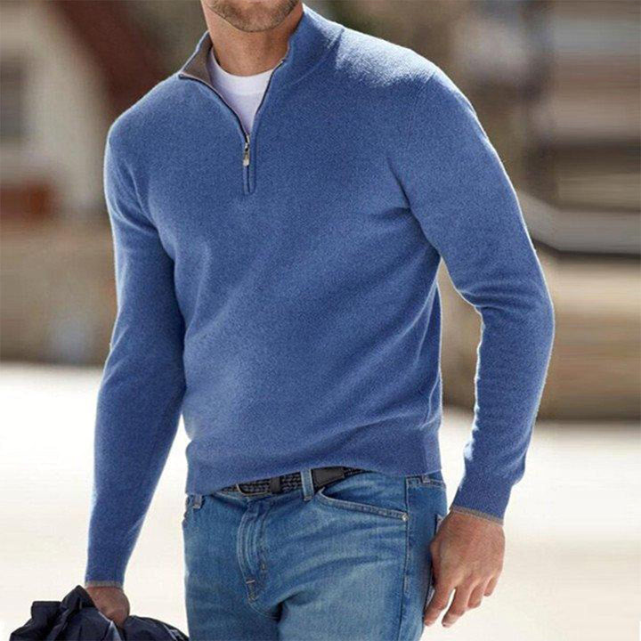 Dorian | Men's Casual Zip Neck Sweater for Men