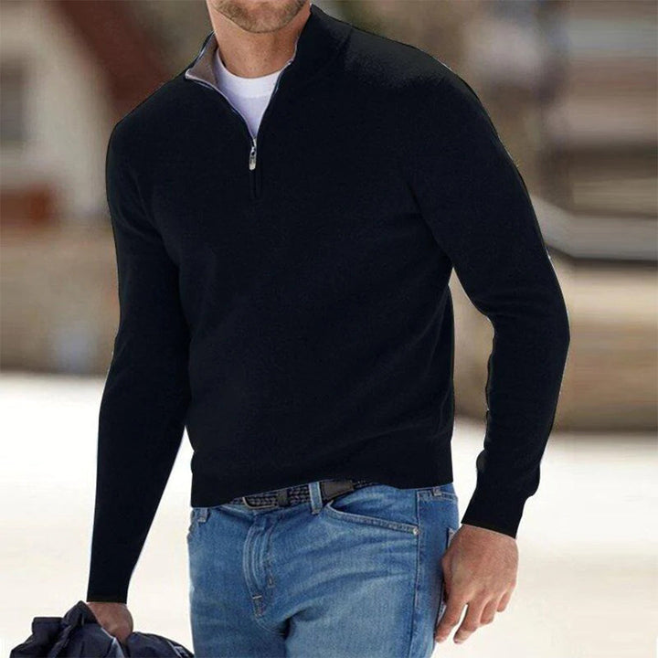 Dorian | Men's Casual Zip Neck Sweater for Men