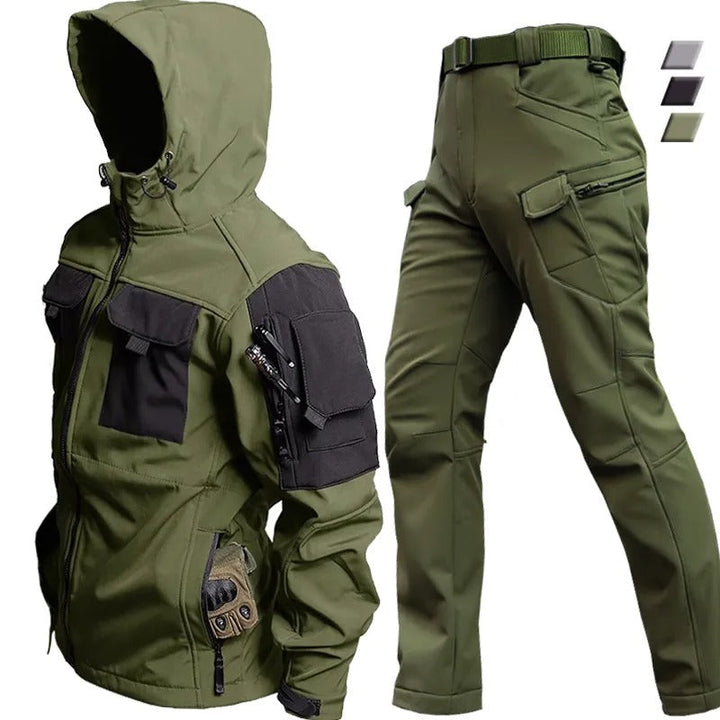 Adrian | Men's Tactical Cargo Outfit for Men – Jacket & Pants