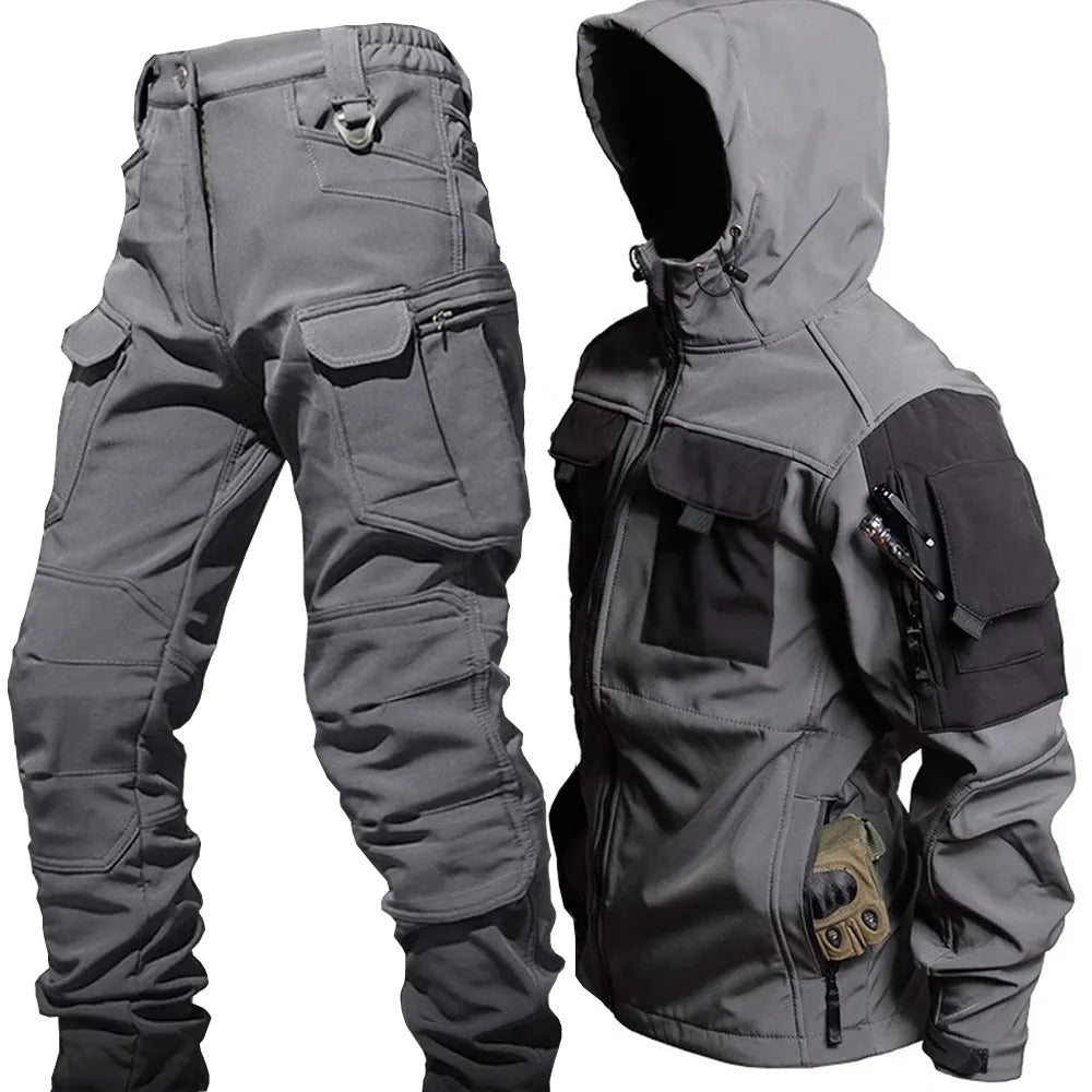 Adrian | Men's Tactical Cargo Outfit for Men – Jacket & Pants