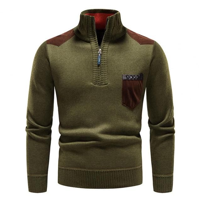 Hendrik | Men's Fashionable Zip Sweater for Men with Pocket