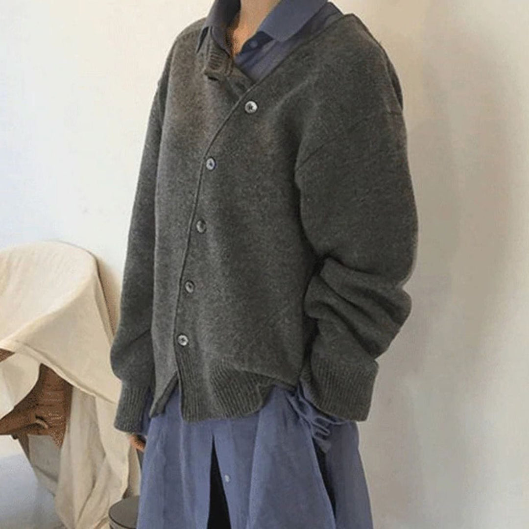 Helena | Women's Cardigan Soft Button Silhouette