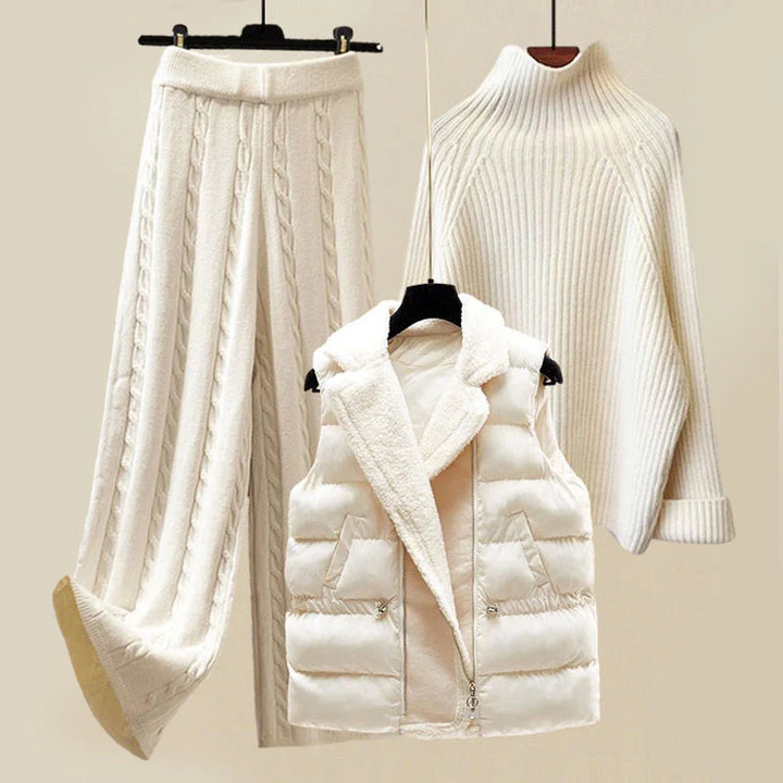 Prisca | Women's Set Soft-Touch Knit Profile